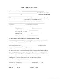 Free Real Estate Contract Form Example Of In Templates C Header