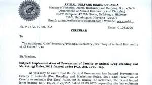 It works to ensure that animal welfare laws in the country are followed and provides grants to animal welfare organisations. Petition Update Awbi Sends Circular To All States For Registration Of Pet Shops Dog Breeders Post Lockdown Change Org