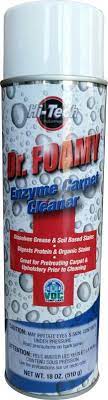 hi tech dr foamy enzyme carpet cleaner