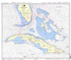 Noaa Nautical Chart 11013 Straits Of Florida And Approaches