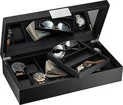 watch box organizer for men jewelry box