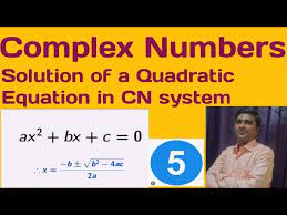 Solution Of A Quadratic Equation In
