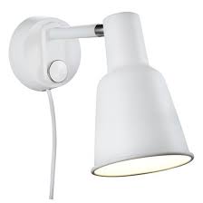 Dimmable Wall Lamp Black Or White