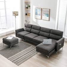 Sectional Sofa Set U Shaped Couch