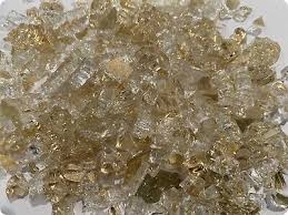 Gold Rush Reflective Crushed Glass