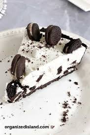 no bake oreo cheesecake organized island