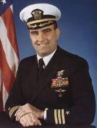 The first commander of the US Navy's ...