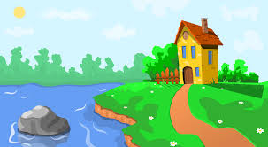Haus mit kaminillustration, hauszeichnung, karikaturhaus, animation, gebäude, karikatur png. Haus Karikatur Fluss Kostenlose Vektorgrafik Auf Pixabay