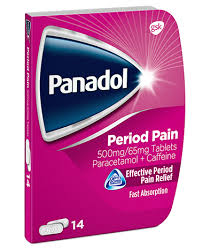 panadol period pain tablets