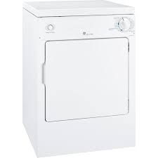 Get a better clean and care for your clothes from our stackable washers and dryers. Ge 3 6 Cu Ft Stackable Portable Electric Dryer White On White In The Electric Dryers Department At Lowes Com