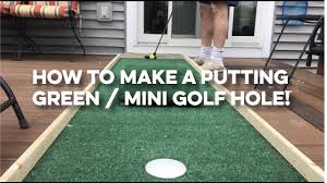 mini golf hole