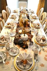 thanksgiving dining table setting ideas