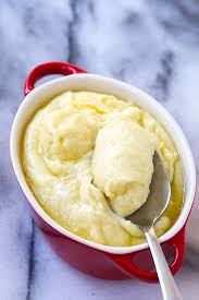 For a twist try creamy mashed potatoes with basil pesto. Creamy Mashed Potatoes Best Mashed Potato Recipe Rasa Malaysia