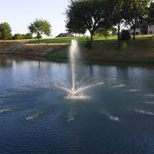 Solar Powered Large Pond Fountain