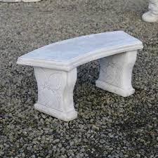 Decorative Bench With A Leaf Motif A