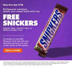Big lots credit card accounts are issued by comenity capital bank. Big Lots Free Original Snickers Bar The Accidental Saver