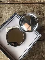 compact mirror silver ebay