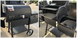 old country bbq smoker on