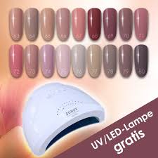 set 18x gel polish 63 80 1x combi