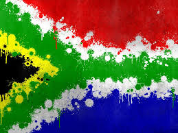 South african flag, Flag painting