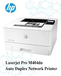 Select download to install the recommended printer software to complete setup; Hp Duplex Printer M404dn