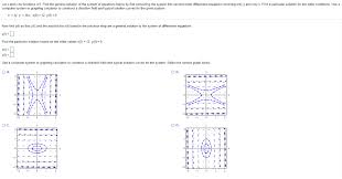Solved Let X And Y Be Functions Of T