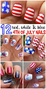 Put the fireworks on your fingertips with one of summer's biggest nail trends. Patriotic 4th Of July Nail Ideas July Nails 4th Of July Nails Fourth Of July Nails