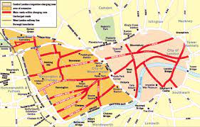 London Congestion Charge S Boundary