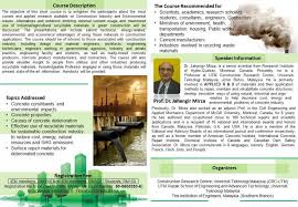 Regional security analysis of 'environmental or climate refugees' and how malaysia should. One Day Short Course On Construction Industry Environmental Issues Alternatives And Solutions 16 June 2015 Utm Kl Utm Construction Research Centre