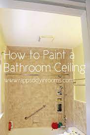 Painting A Bathroom Ceiling