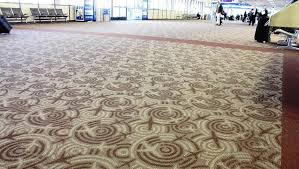 quirky airport carpets