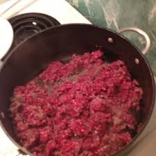 calories in 1 2 lb of ground beef 95