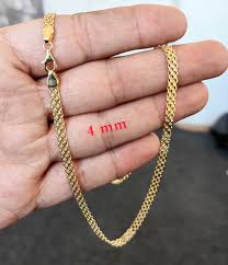 forse bismark chain 14k real gold chain