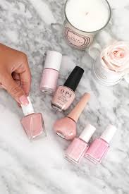 favorite light pink nail polishes the