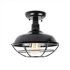 small 1 light imperial black outdoor