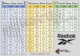 Reebok Shoes Sizing