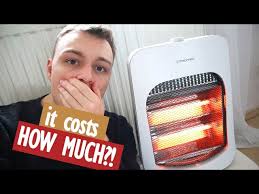 Would probably only need to run it for 3 hours or so. Space Heater Electricity Cost Here S How Much Your Space Heater Costs To Run Monthly Bill Youtube