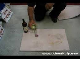 remove a red wine stain with white wine