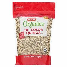 h e b organics tri color quinoa