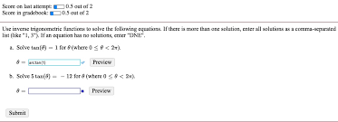 Inverse Trigonometric Functions