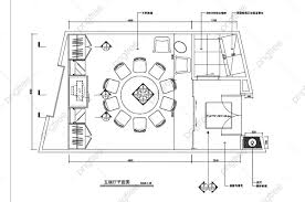 layout plan of chinese catering box