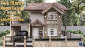4 bedroom two y house design 7 0m