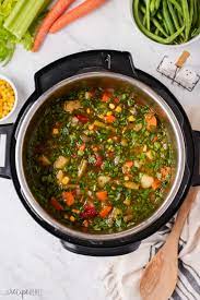 instant pot vegetable soup the recipe