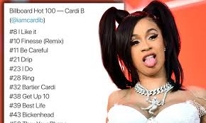 Cardi B Has More Songs On Billboard Hot 100 Than Any Woman