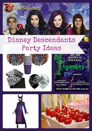 disney descendants birthday party ideas