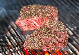 peppercorn tuna steak recipe grill