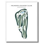 Trumann Country Club, Arkansas Printed Golf Courses Online - Print ...