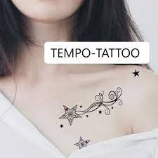 tatouage temporaire etoile filante