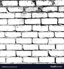 white brick wall texture vector
