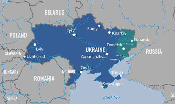 Ukraine Map | U.S. Department of War